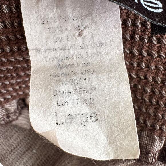 Y2K Strapless Denim Jumpsuit Smocked Wide Leg Boho Capri L Cowgirl Brown Hippie - Picture 7 of 14